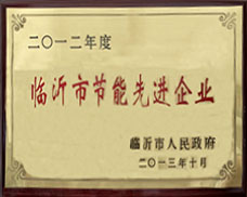 临沂市节能先进企业