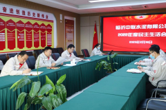 临沂中联党委召开2022年度党员领导干部民主生活会